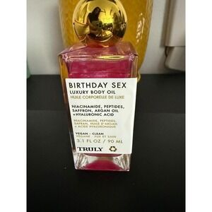 Truly Beauty Birthday Sex Luxury Body Oil new no box